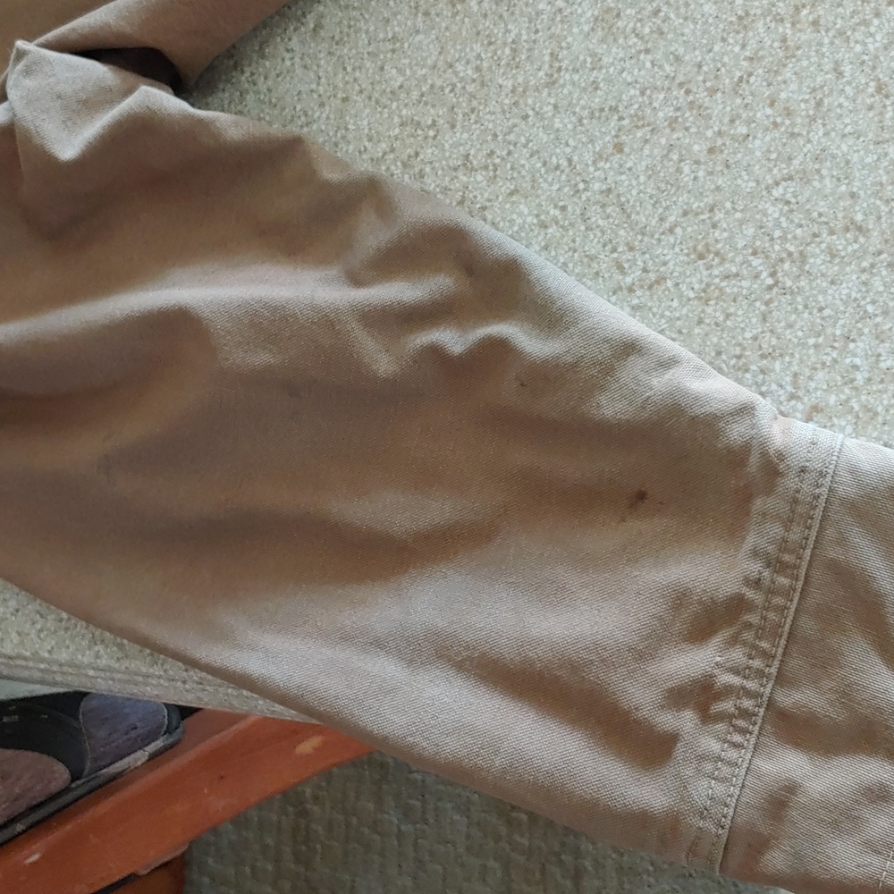 Bulwark Flame Resistant Brown Duck Bomber Jacket Size XL - Picture 13 of 14